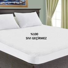 Moya Home Dört Mevsim Su Sıvı Geçirmez Fitted Pamuklu Alez Tek ve Çift Kişilik Yatak Alezi 9boy Pfsg Pfsg