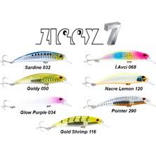 Fujin Ziggy7  70MM 9.6gr Sinking Lrf Maket Balık