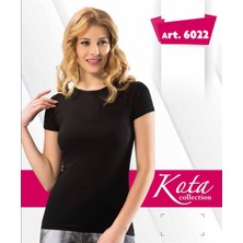 Kota Bisiklet Yaka Likralı Bayan Kısa Kollu Tişört Kota 6022