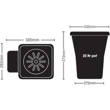 Autopot Xl 2 Saksılı Kit