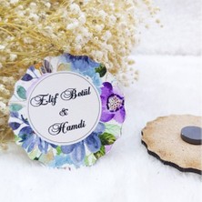 Hayaller Dükkanı 30 Adet Buzdolaboı Magnet Nişan Liği