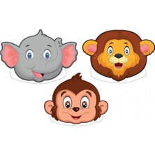 Hayaller Dükkanı Safari Maske Pk:6