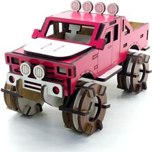 Vavsan Pickup  Ahşap Oyuncak Araba