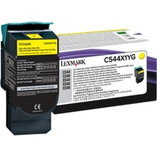 Lexmark C544X1YG Orj. Sarı TONER-C544 / X544 / X546