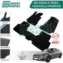 Mercedes E (W213) 2016 ve Sonrası 3D Havuzlu Paspas