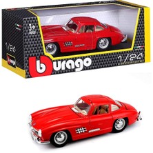 Burago 1:24 Mersedes Benz 300SL 1954 Model Araba