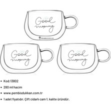 Perotti Double Good Morning Cam Kupa 280ML
