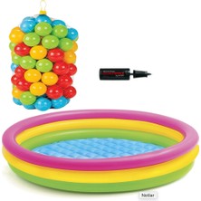 Vardem Oyuncak Bebek Havuz (86X25 Cm) +50 Top +Pompa