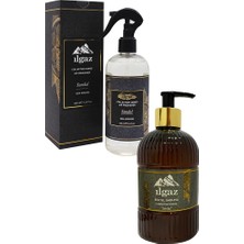 Ilgaz Sandal Wood Oda Kokusu 400 ml + Parfümlü Sıvı Sabun Kalıcı Sandal Ağacı Kokusu 475 ml