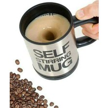 Mobee Kendi Kendini Karıştıran Mikser Kupa Termos Bardak; Self Stirring Mug