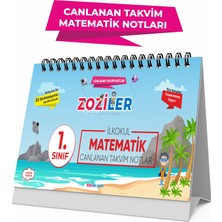 Zoziler 1.Sınıf Matematik Soru Bankası ve Canlanan Takvim Notlar