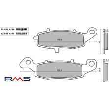 Işıklar Rms 1253 Sinter Metal Fren Balatası