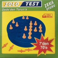 Bulduk Solotest, Solo Test, Zeka Oyunu, 7'den 70'e, Dede'den Toruna, Nostaljik Oyun