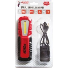 Rico Şarjlı LED Lambası 240 Lümen