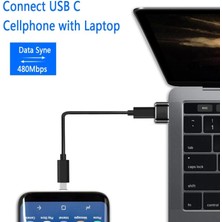 Adaman USB 3.0 A USB To Type-C Dönüştürücü Adaptör Premium Veri ve Şarj Aparatı