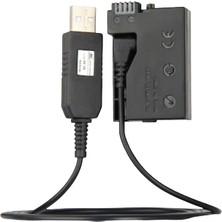Charge 5 V USB Ack-E8 Dr-E8 Lp-E8 Güç Adaptörü