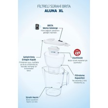 Brita Aluna Xl Filtreli Su Arıtmalı Sürahi Beyaz