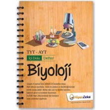 HiperZeka 2025 İçi Dolu Defter YKS | TYT-AYT Biyoloji