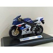 Welly Suzuki GSX-R750 1/18 Ölçek Motosiklet(Plakalı-Yazılı)