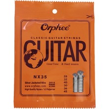 galli Orphe NX35 Klasik Gitar Teli Takım Hard Tension