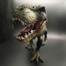 Guangdong Spirit Flyeer Jurassic Tyrannosaurus Rex Dinozor Modeli Büyük Katı Simüle Dinozor Oyuncakları 30X13X5Cm