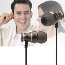 Zsykd 3.5mm Bas Müzik Mıknatıslar Kulaklık (Gümü艧) (Yurt Dışından)