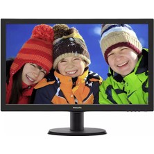 23.6 Phılıps 243V5QHABA/00 LED Fhd 60HZ 5ms VGA