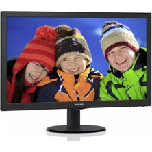 23.6 Phılıps 243V5QHABA/00 LED Fhd 60HZ 5ms VGA