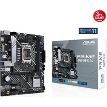 ASUS Prıme B660M-K D4 Intel B660 Lga1700 DDR4 5333 Hdmı Vga Çift M2 Usb3.2 Matx (Prıme B660M-K D4) Anakart