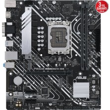 ASUS Prıme B660M-K D4 Intel B660 Lga1700 DDR4 5333 Hdmı Vga Çift M2 Usb3.2 Matx (Prıme B660M-K D4) Anakart