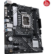 ASUS Prıme B660M-K D4 Intel B660 Lga1700 DDR4 5333 Hdmı Vga Çift M2 Usb3.2 Matx (Prıme B660M-K D4) Anakart