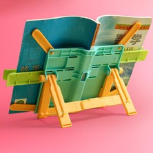 Sanlindou Kitap Standı Tutucu Taşınabilir Katlanabilir Bookends Bookstand Öğrenci Çocuklar Için Okuma Desteği Yazma Braketi Ofis Aksesuarları | (Yurt Dışından)