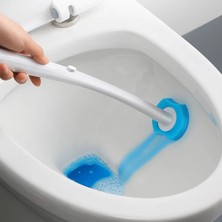 Sanlindou Tek Kullanımlık Tuvalet Fırçası Ölü Açı Olmadan Temizleme Araçları Ev Uzun Saplı Temizleyici Tuvalet Için Banyo Aksesuarları | Tuvalet Fırçası Tutucular (Yurt Dışından)