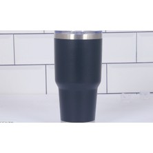 Sanlindou 30 Oz Paslanmaz Çelik Tumblers Vakum Yalıtımlı Seyahat Kahve Kupa Fincan Şişesi Kapaklı Çift Duvar Yalıtım Şişesi | Kupalar (Siyah) (Yurt Dışından)