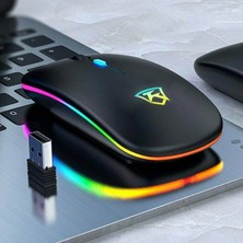 Sanlindou 2.4 Ghz Led Kablosuz Akülü Mouse Fare Pc Dizüstü Bilgisayar Için Optik Kaydırma (Yurt Dışından)