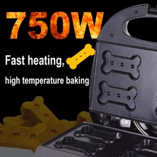 Sanlindou Elektrikli Waffle Maker Kemik Plaka Sandviç Makinesi Makinesi Kabarcık Yumurta Kek Fırın Ceviz Kek Makinesi Kahvaltı Waffle Makinesi | Waffle Makineleri (Yurt Dışından)