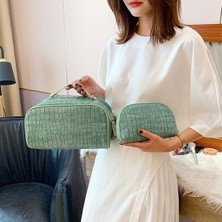 Sanlindou Kadınlar Için Kozmetik Çanta Lüks Çanta Moda Bayanlar Tuvalet Seti Küçük Deri Makyaj Çantası Büyük Kapasiteli Çanta | Kozmetik Çanta Ve Davalar (Yurt Dışından)