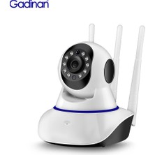 Sanlindou Insan Vücudu Otomatik Izleme Wifi Ptz Ip Kamera Kablosuz Ev Güvenlik Gözetim Gece Görüş Cctv Kamera Bebek Monitörü | Gözetim Kamerası (Model T11) (Yurt Dışından)