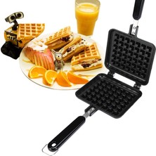 Sanlindou Yapışmaz Waffle Maker Makinesi Mutfak Waffle Pişirme Kalıp Gaz Pan Kabarcık Yumurta Kek Fırın Kahvaltı Makinesi Kek Makinesi | Waffle Kalıpları (Yurt Dışından)