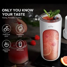 Sanlindou Elektrikli Sıkacağı Smoothie Blender Kupası Usb Kablosuz Taşınabilir Sıkacağı Milkshake Blender (Yurt Dışından)