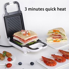 Sanlindou Sandviç Makinesi Kahvaltı Makinesi Ev Işık Gıda Makinesi Çok Fonksiyonlu Isıtma Tost Baskı Elektrikli Waffle Maker Toaster | Waffle Makineleri (Yurt Dışından)