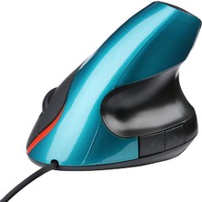 Sanlindou 2.4G Usb Kablolu Dikey Fare Pc Dizüstü Bilgisayar Optik Kaydırma Fareler, Mor (Yurt Dışından)