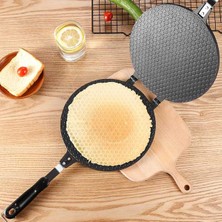 Sanlindou 17 Cm Yapışmaz Ev Waffle Pişirme Makinesi Mutfak Waffle Makinesi Pan Kalıp Baskı Plakası Waffle Demir Pişirme Aracı | Waffle Makineleri (Yurt Dışından)