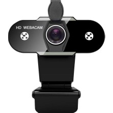 Sanlindou Otomatik Odak Webcam Full Hd 1080 P Bilgisayar Web Kamera Mic İle Pc Online Öğrenme Canlı Yayın Webcamera (Yurt Dışından)