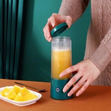 Sanlindou Mini Taşınabilir Elektrikli Meyve Usb Şarj Edilebilir Meyve Sıkacağı Kablosuz Smoothie Maker Blender Makinesi (Yurt Dışından)