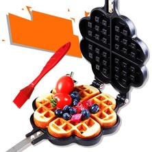 Sanlindou Pişirme Için Waffle Yapımcısı Aşk Waf Fle Pişirme Kalıp Ev Yapışmaz Kek Bakeware Waffle Kalıp Pasta Ev Mutfak Eşyaları | Waffle Kalıpları (Yurt Dışından)