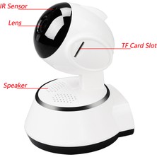 Sanlindou Hd 720 P Mini Ev Güvenlik Ip Kamera Iki Yönlü Ses Kablosuz Mini Kamera 1Mp Gece Görüş Cctv Wifi Kamera Bebek Monitörü | Gözetim Kameraları (14 * 12 * 11) (Yurt Dışından)