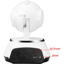 Sanlindou Hd 720 P Mini Ev Güvenlik Ip Kamera Iki Yönlü Ses Kablosuz Mini Kamera 1Mp Gece Görüş Cctv Wifi Kamera Bebek Monitörü | Gözetim Kameraları (14 * 12 * 11) (Yurt Dışından)