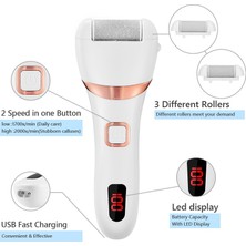 Sanlindou Elektrikli Callus Remover Profesyonel Pedikür Ayakları Araçları Su Geçirmez Ayak Bakım Araçları Ayak Dosyası Sert Cilt Remover Şarj Edilebilir | Ayak Bakım Aracı (Yurt Dışından)