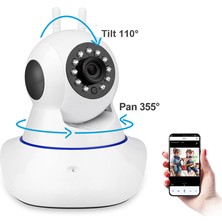 Sanlindou Mini Kablosuz Ip Kamera Wifi Ev Güvenlik Gözetim Kamera Bebek Monitörü Cctv Kamera | Gözetim Kameraları (Yurt Dışından)